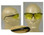 Uvex Genesis Safety Glasses ~ Black Frame ~ Amber Lens