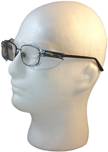 Specticle Guard Side Shields for Smaller Glasses | Clear Eyewear Side Guards | Tasco ...