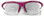 "Ella" ~ Pink Safety Glasses ~ Clear Lens