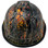 Wildfire Camo Hydro Dipped Hard Hats Cap Style - Back