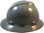 MSA V-Gard Full Brim Hard Hats with Fas-Trac Suspensions Gray