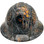 Wildfire Camo Hydro Dipped Full Brim Hard Hat - Front