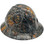 Wildfire Camo Hydro Dipped Full Brim Hard Hat - Oblique Right