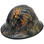 Wildfire Camo Hydro Dipped Full Brim Hard Hat - Edge Oblique Left