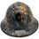 Wildfire Camo Hydro Dipped Full Brim Hard Hat - Edge Front