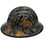 Wildfire Camo Hydro Dipped Full Brim Hard Hat - Edge Right