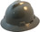 MSA V-Gard Full Brim Hard Hats with Staz-On Suspensions Gray