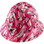 Pink Camo Hydro Dipped Hard Hats Full Brim Style