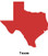 Reflective Hard Hat Decals ~ Texas