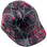 Muddy Girl Pink Hydro Dipped Hard Hats Cap - Oblique Right