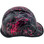 Muddy Girl Pink Hydro Dipped Hard Hats Cap - Edge Right