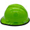 MSA V-Gard Cap Style Hard Hats with Fas-Trac Suspensions Lime Green - Edge Left