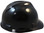 MSA Cap Style Large Jumbo Hard Hats with Fas-Trac Suspensions Black  - Right Side View