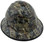 Oilfield Camo White Hydro Dipped Hard Hats Full Brim Style Edge Right