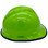MSA V-Gard Cap Style Hard Hats with StazOn Suspensions Lime Green - Edge Right