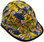 Don't Tread on Me USA FLAG Design Hydro Dipped Hard Hats Cap Style - Edge Oblique Right