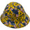 Don't Tread on Me Design Hydro Dipped Hard Hats Full Brim - Oblique Right