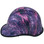 Galaxy Design Hydro Dipped Hard Hats Cap Style Design with edge Left