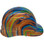 Oil Spill Design Hydro Dipped Hard Hats Cap Style - Right