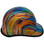 Oil Spill Design Hydro Dipped Hard Hats Cap Style - Edge Right