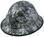 Digital Camo Hydro Dipped Hard Hats Full Brim Style ~  Edge Oblique Left