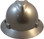 MSA V-Gard Full Brim Hard Hats with Fas-Trac Suspensions Silver