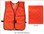 Economy Soft Mesh Safety Vests ~ Orange