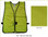 Economy Soft Mesh Safety Vests ~ Lime Green