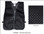 Economy Soft Mesh Safety Vests ~ Black