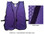 Economy Soft Mesh Safety Vests ~ Purple