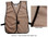 Economy Soft Mesh Safety Vests ~ Khaki