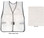 Economy Soft Mesh Safety Vests ~ White