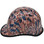 USA Wavy Flag Hydro Dipped Cap Style Hard Hat - Edge Left