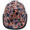 USA Wavy Flag Hydro Dipped Cap Style Hard Hat - Edge Front