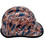 USA Wavy Flag Hydro Dipped Cap Style Hard Hat - Edge Right