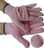 Pink Honeycomb Grip Work Gloves Pic 1