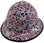 Sugar Skulls Hydro Dipped Hard Hats Full Brim Style Edge Left