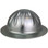 Skullbucket Aluminum Full Brim Hardhats ~ Suspension  ~ Right