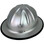 Skullbucket Aluminum Full Brim Hardhats with Protective Edge ~ Suspension  ~ Oblique