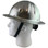 Aluminum Full Brim Hardhats ~ Suspension with Chin Strap