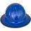 Skullbucket Aluminum Full Brim Hardhats with Protective Edge ~ Front