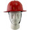 Skullbucket Aluminum Full Brim Hardhats ~ Suspension with Chin Strap