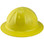 Skullbucket Aluminum Full Brim Hardhats ~ Yellow ~ Left