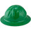 Skullbucket Aluminum Full Brim Hardhats ~ Green ~ Right