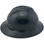 MSA V-Gard Full Brim Hard Hats with One-Touch Suspensions Black Edge Right