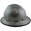 MSA V-Gard Full Brim Hard Hats with One-Touch Suspensions Silver - with Protective Edge