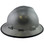 MSA V-Gard Full Brim Hard Hats with One-Touch Suspensions Silver - with Protective Edge