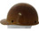 MSA Skullgard Cap Style ~  Natural Tan ~ Left Side View