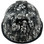 Hades Skull White Hydro Dipped Hard Hats Cap - Edge Back