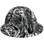 Graffiti Hydro Dipped Full Brim Hard Hat - Left